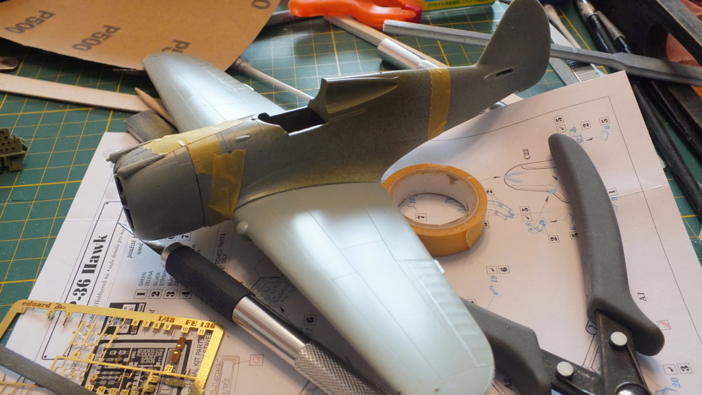 P-36A  1/48 Academy (réf.12238) "Pearl Harbor defender" TERMINÉ  Dscf3732