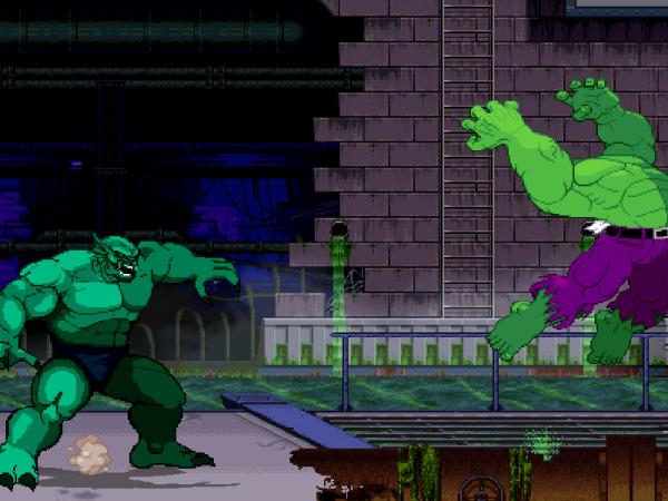 Hulk SNES - City Streets & Sewers 1.1 & 1.0 Hulksn16