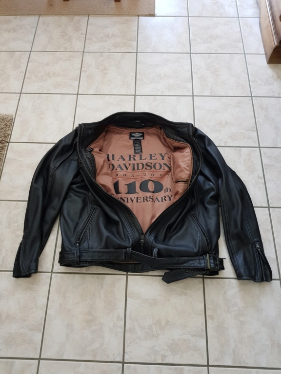 Blouson cuir 110 TH Harley Davidson(VENDU) B5a4fb10