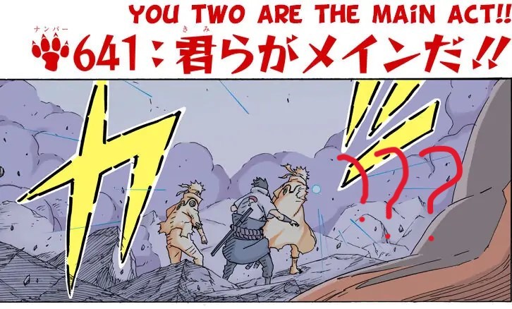 Minato e Jiraya + Esquadrão vs Rōshi e Han 12373615