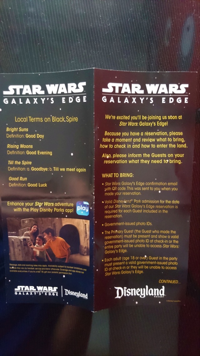 DISNEYLAND ~ STAR WARS: GALAXY'S EDGE, LA GUIA - Blogs de USA - STAR WARS: GALAXY'S EDGE, Consiguiendo Pasaje para viajar a Batuu (16)