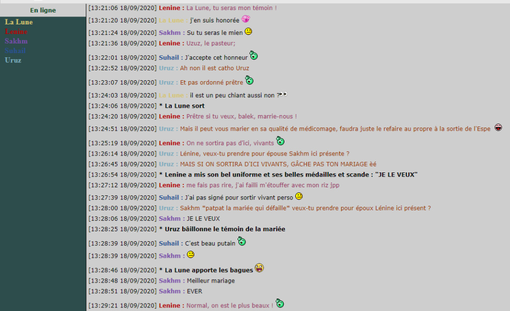 Les Perles de la Chatbox  - Page 2 Mariag12