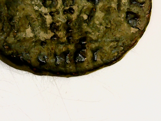 AE3 de Constantino II. GLOR-IA EXERC-ITVS. Dos estandartes entre dos soldados. Constantinopolis. 2018-046