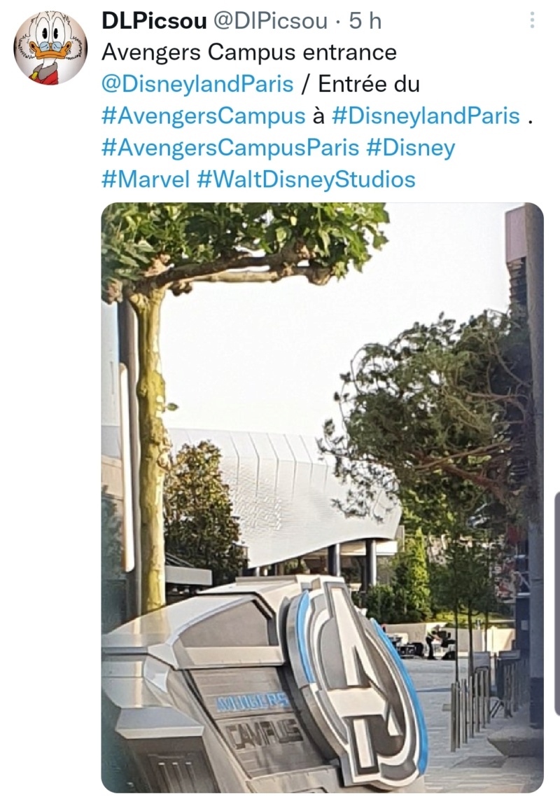 Avengers Campus [Parc Walt Disney Studios - 20 JUILLET 2022] - Page 11 Screen13