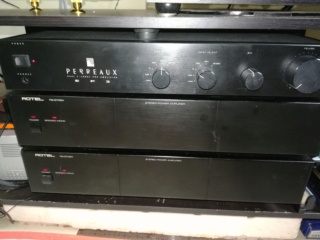 Perraux Pre amp & Rotel RB970BX monoblock(price reduced) Img_2028