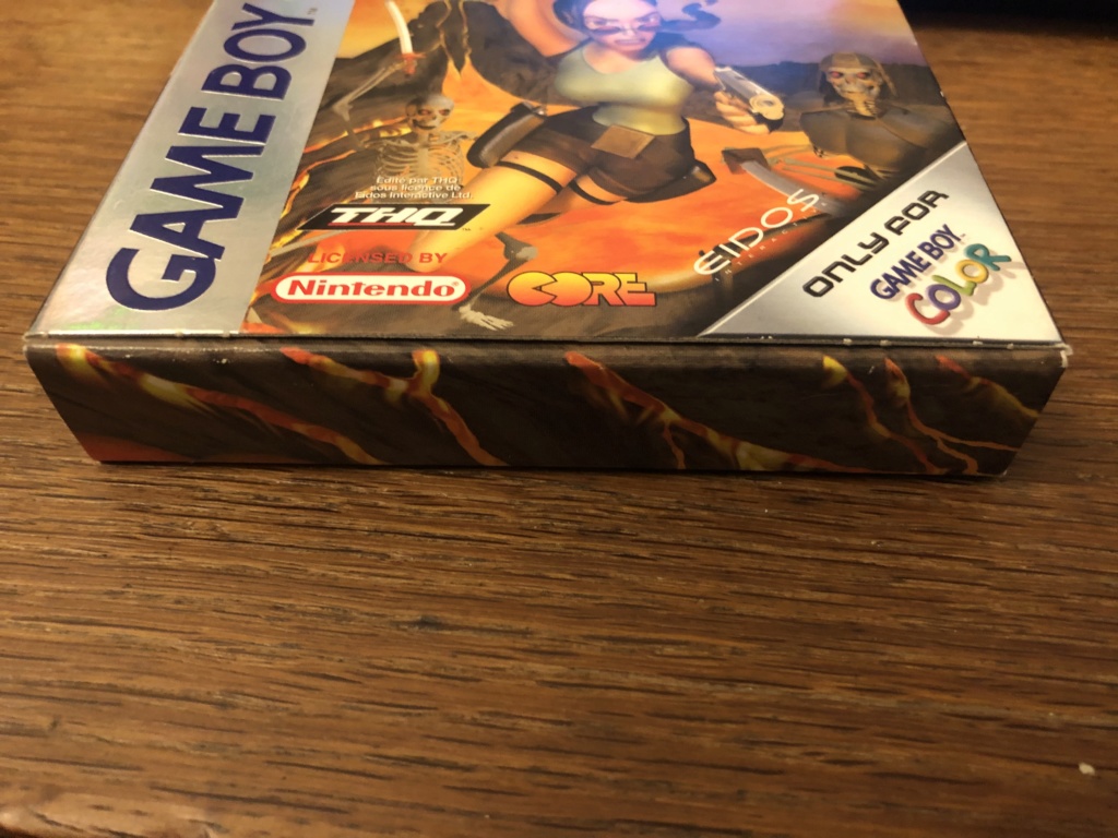 Doute sur authenticité boite de jeu Tomb Raider Game Boy Color Img_6911