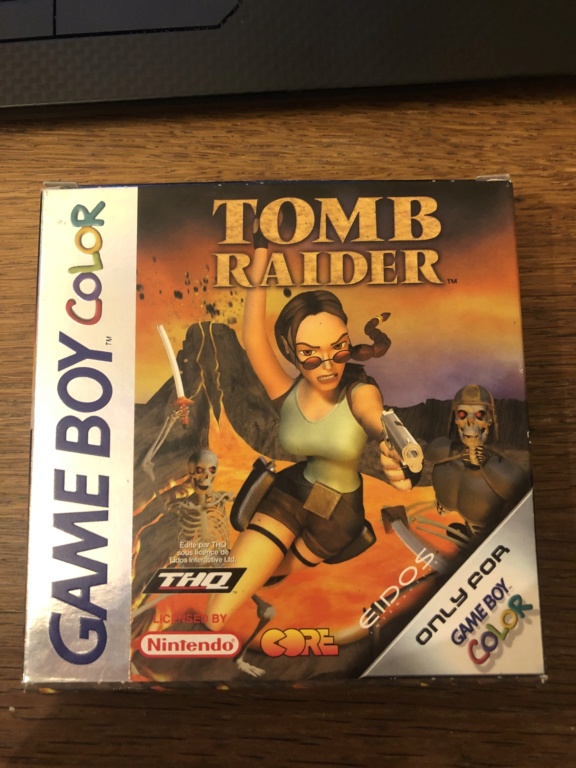 Doute sur authenticité boite de jeu Tomb Raider Game Boy Color Img_6914