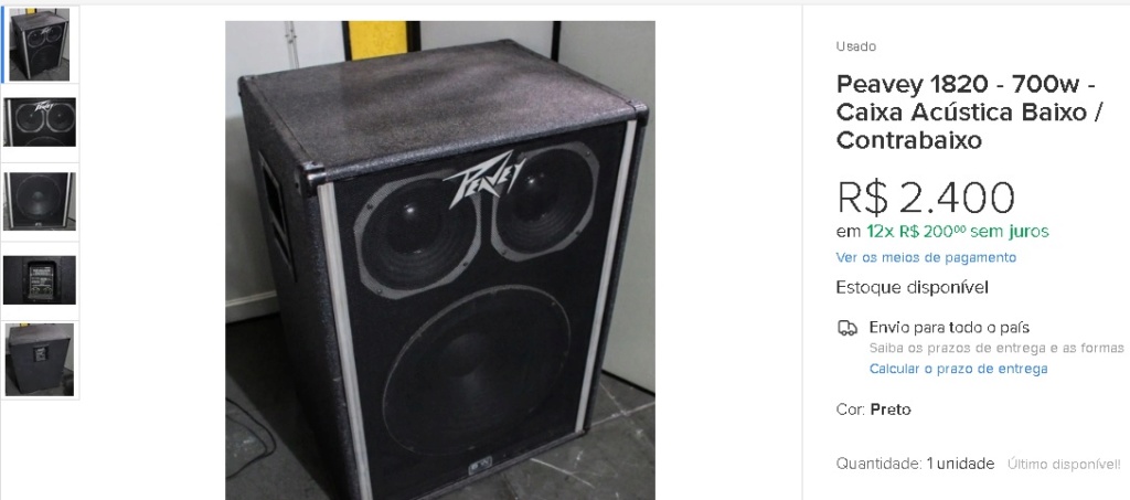 Amplificador Peavey 700 Tour Peavey10