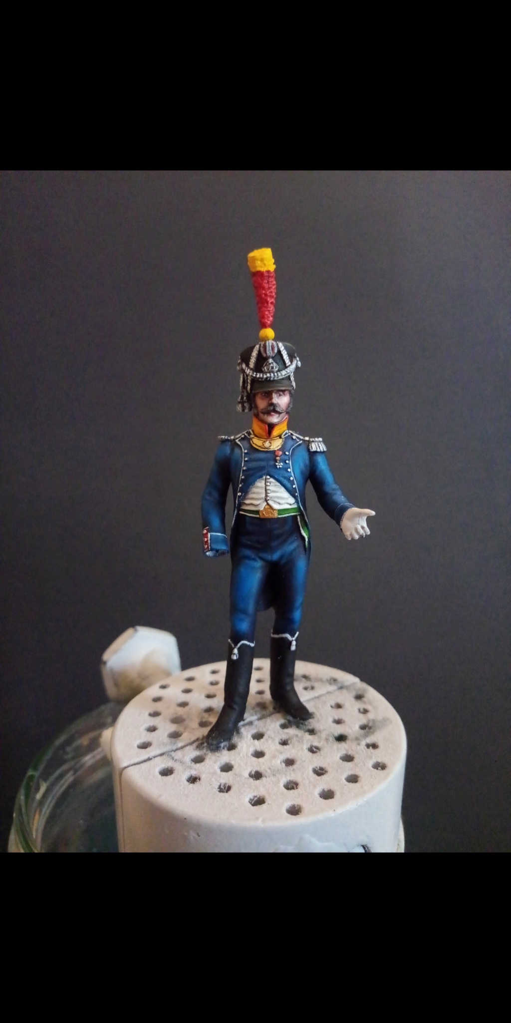 Officier de voltigeur d infanterie légère, 1er Empire Scree183