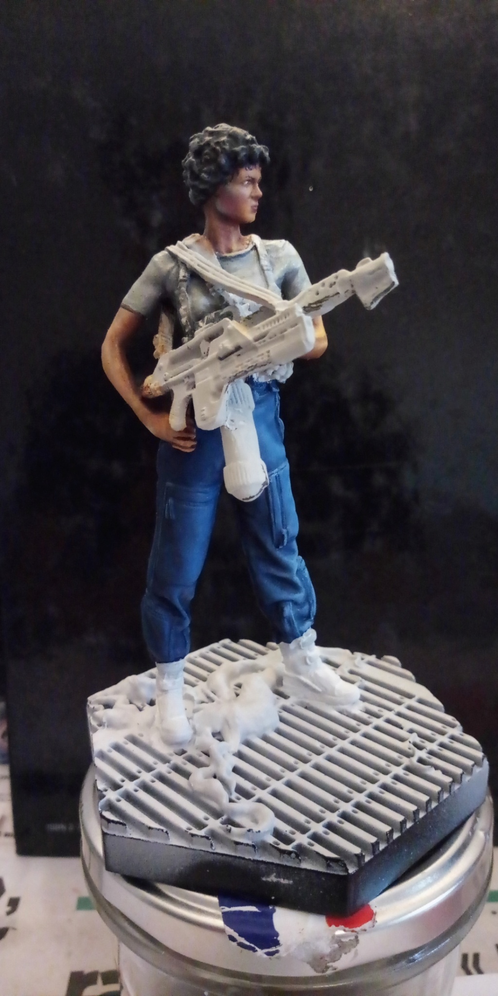 lieutenant Ripley, Aliens- figurine Eaglemoss 75mm. Screen94