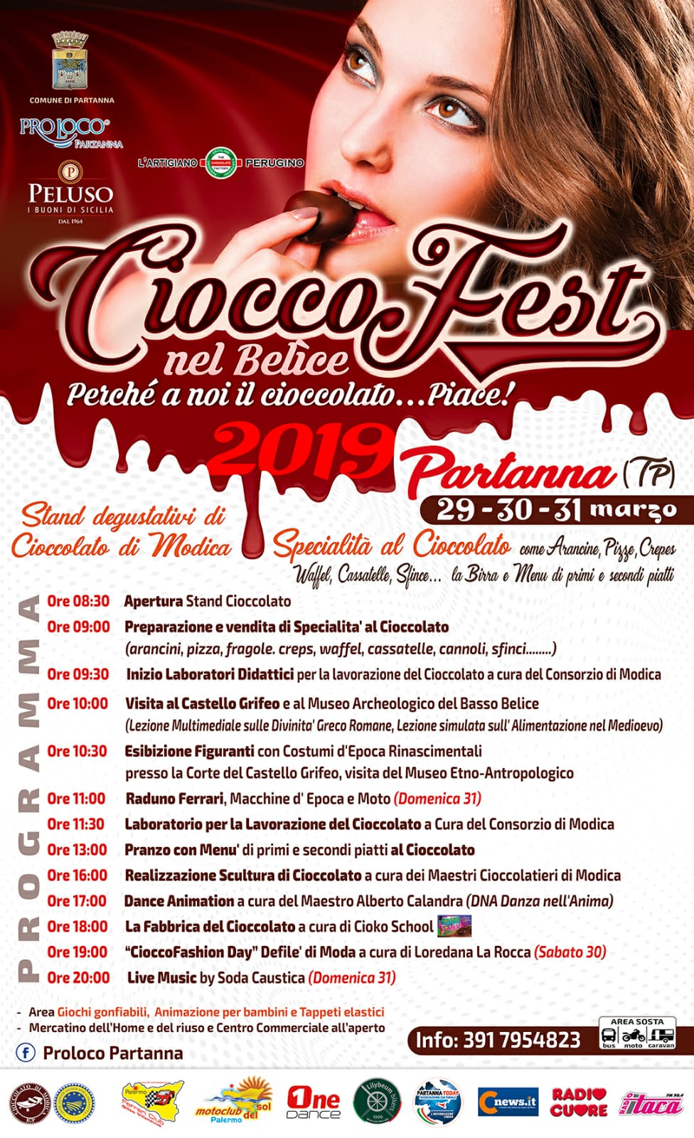 Partanna (TP): CioccoFest 29-30-31 Marzo Whatsa10