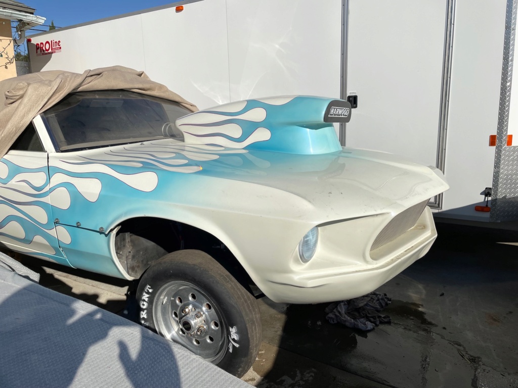 1969 mustang fastback 1 pc front end Img_1410
