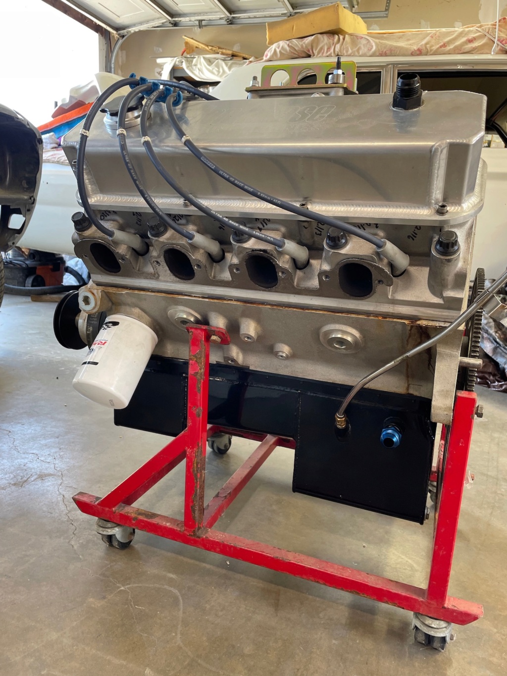 all aluminum block 598 bbf p51 heads pump gas ! Img_2710