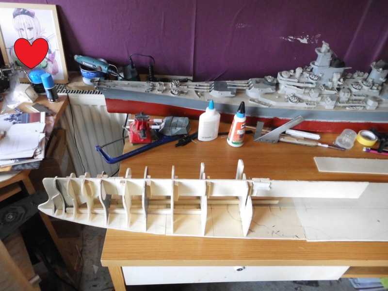 "Maximum Battleship" Projekt von 1917, "Tillman IV" in Holz 1/200 Dsci0015