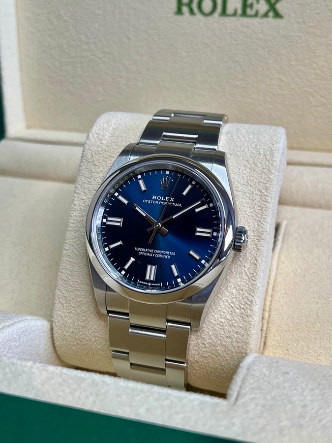 [Vends] Rolex Oyster Perpetual 36mm Bleu 2023 Img_2314