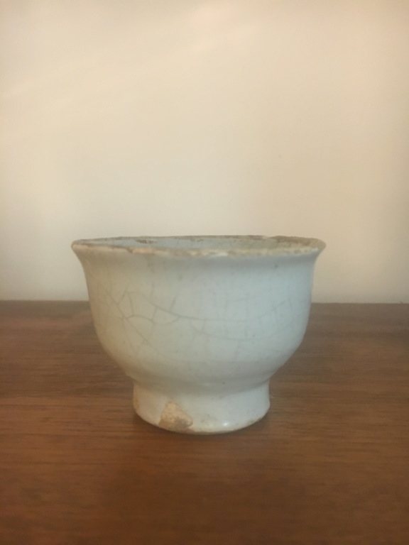 Celadon crackle glaze small pot Img_4924