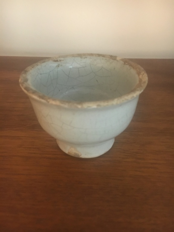 Celadon crackle glaze small pot Img_4925