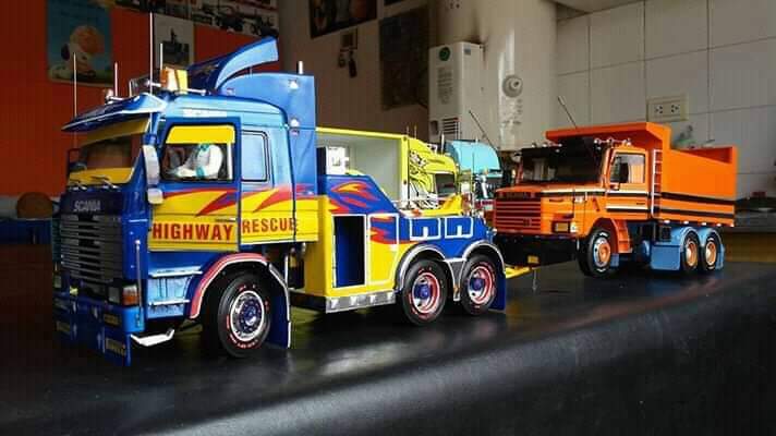 MT: Scania R143 Wrecker Truck - ITALERI 1/24 Fb_img51