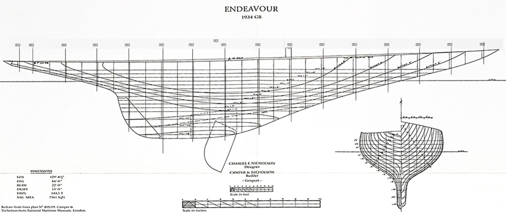 Classe-J Endeavour - America's Cup 1934 [plan Chevalier & Taglang 1/50°] de patrick revidi - Page 2 Endea129