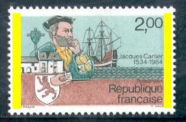 Jacques Cartier de 1984 sur lettre 1251_t10