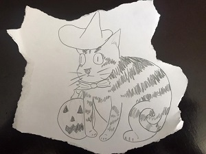 cursed cat drawings. Whatsa14