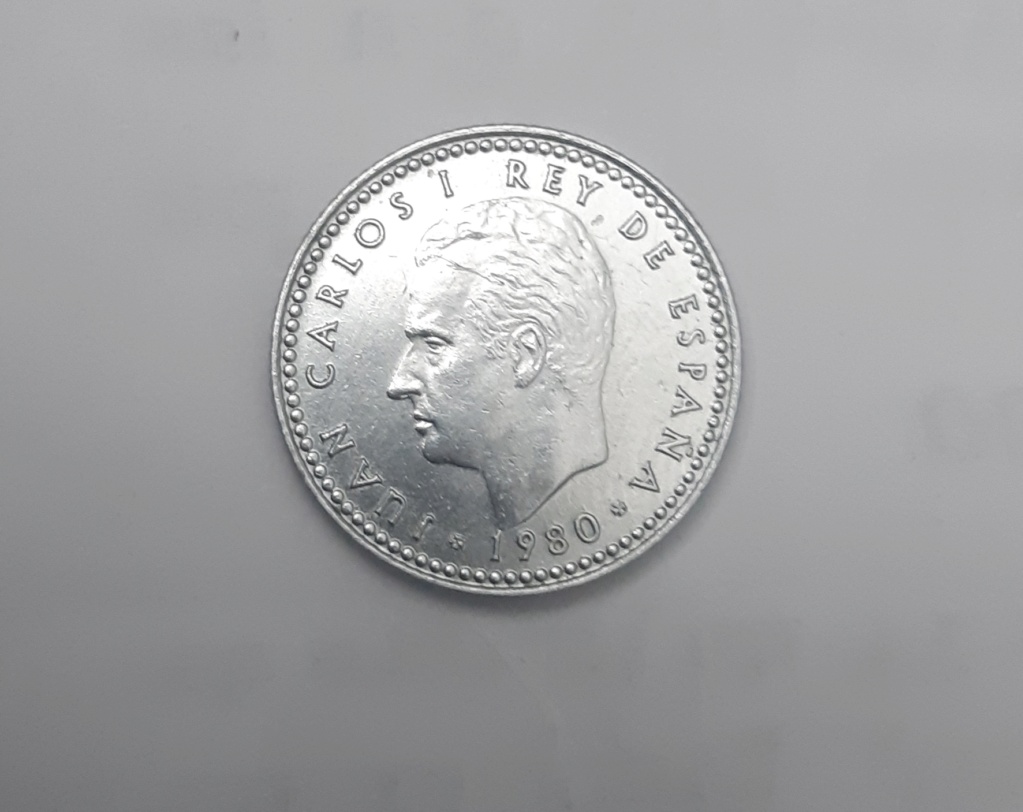 1 peseta Mundial 82 plateada 1980 *80 20210318