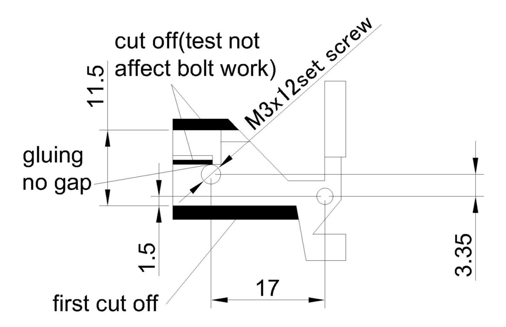 Marushin XM177 Modernization/enhance parts 22222210