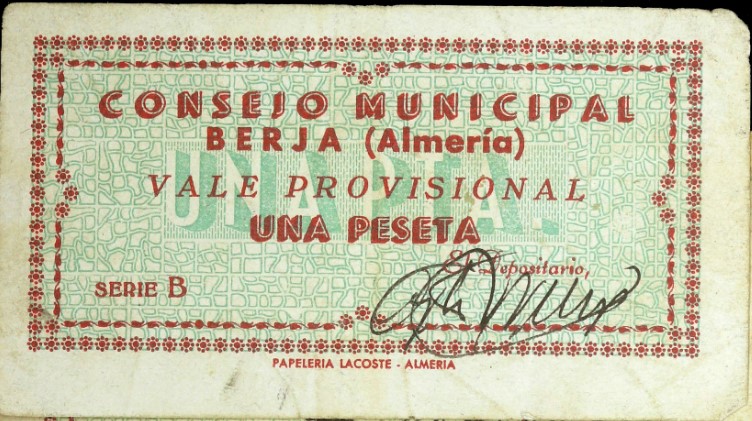 Los billetes locales de Berja (Almería) 1_pta10