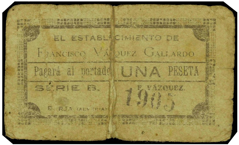 Los billetes locales de Berja (Almería) Franci10