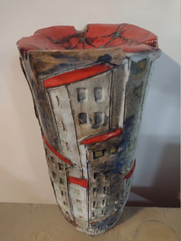 Italian cityscape vase and/or ashtray  Img_2012
