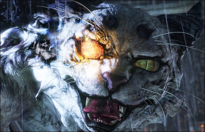 Божественный зверь Бьякко (Белый тигр) Byakko11