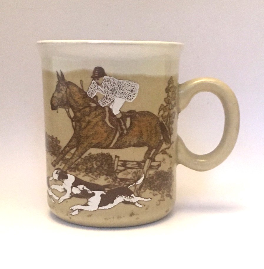 For the gallery? English Animal Series mug - Horse & Hounds Img_3510
