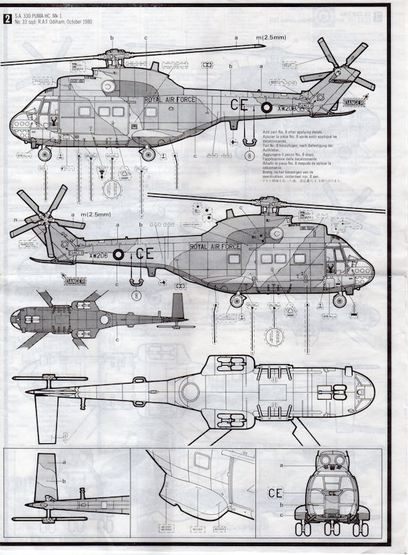 [MATCHBOX] SUD AVIATION SA 330 PUMA Réf PK 507  NOTICE Sa330_27