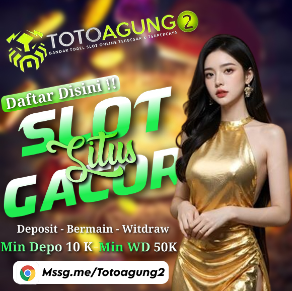 TOTOAGUNG2 AGEN RESMI PENYEDIA GAME SLOT GACOR4D DENGAN POLA RTP TERTINGGI & TERBAIK DI SELURUH INDONESIA Cwe-em10