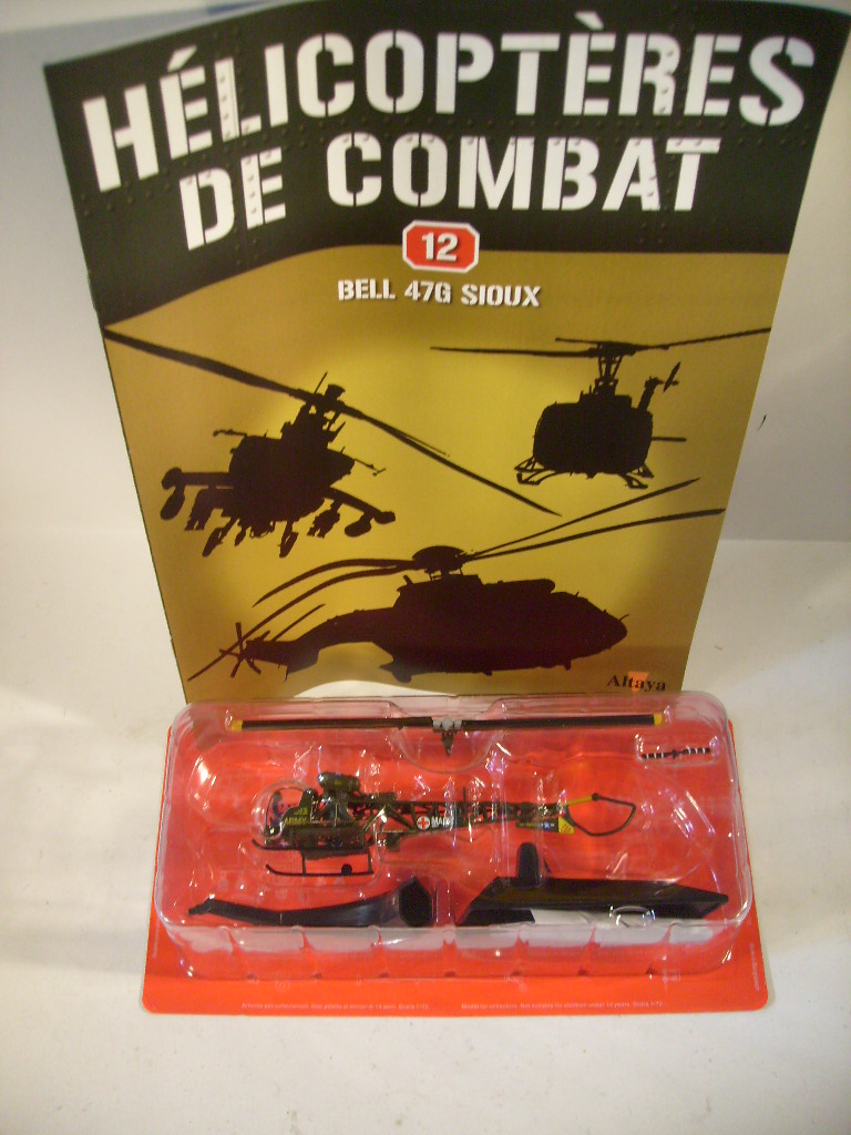 [ALTAYA] Collection HELICOPTERES DE COMBAT 1/72ème S7305926