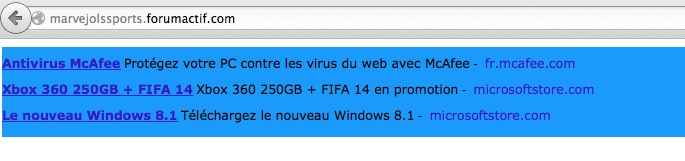 Plus d'accès à un de mes forums Captur50