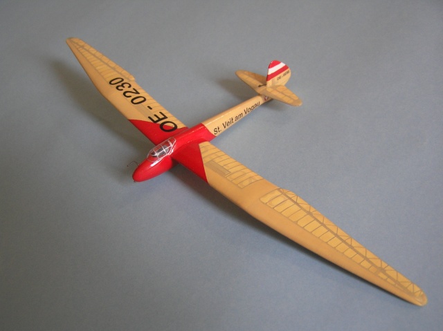 [CMR] Planeur Minimoa en Autriche , années 50  1/72  P8240010