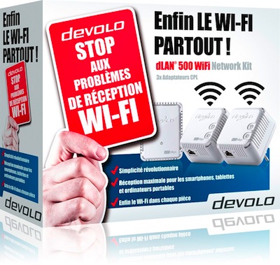 Adaptateurs Wi-Fi devolo pour un réseau sans fil domestique parfait Dlan-511