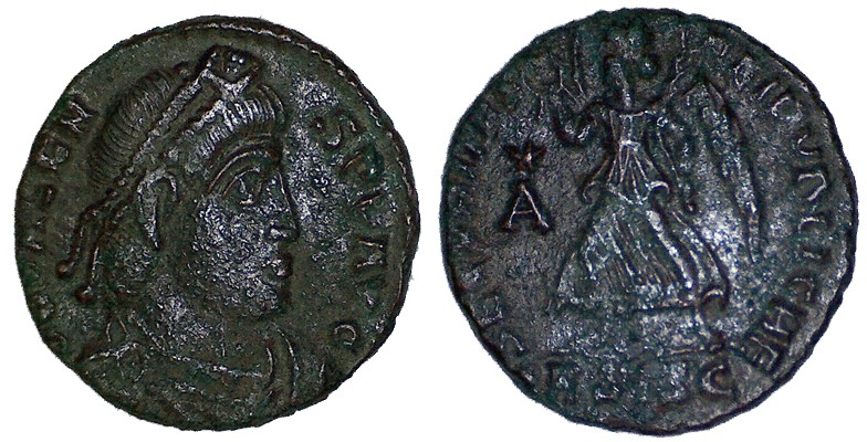 Ma petite collection : 48 monnaies (Chrisus) - Page 2 Valens10