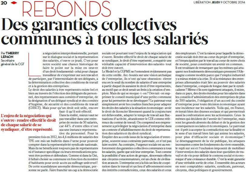 Des garanties collectives communes à tous les salariés (Thierry Lepaon) Des_ga10
