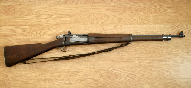 Sauvetage d'un US Krag Rifle 1898 P7050011