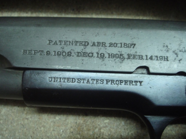Rentrées du jour 4/4 : Colt 1911 Dsc09418