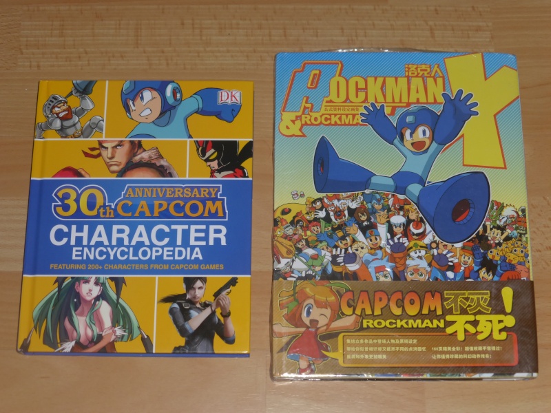 MEGAMAN +  Artbooks CAPCOM Rockma10