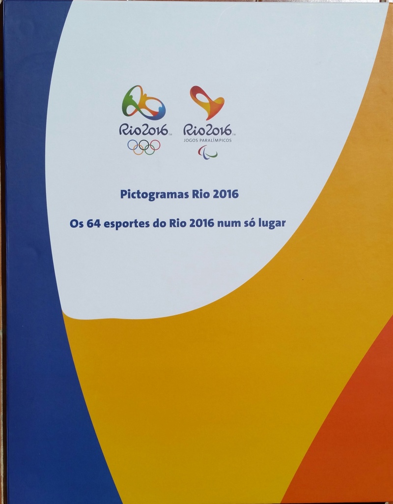 Pin's Rio 2016 - Les pictogrammes des Jeux Olympiques et Paralympiques Rio 2016 20140510