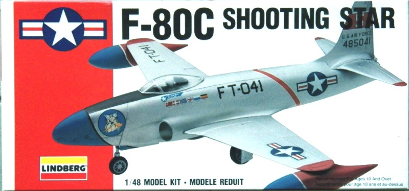 [LINDBERG] LOCKHEED F-80C SHOOTING STAR 1/48ème Réf 500-100 Lockhe13