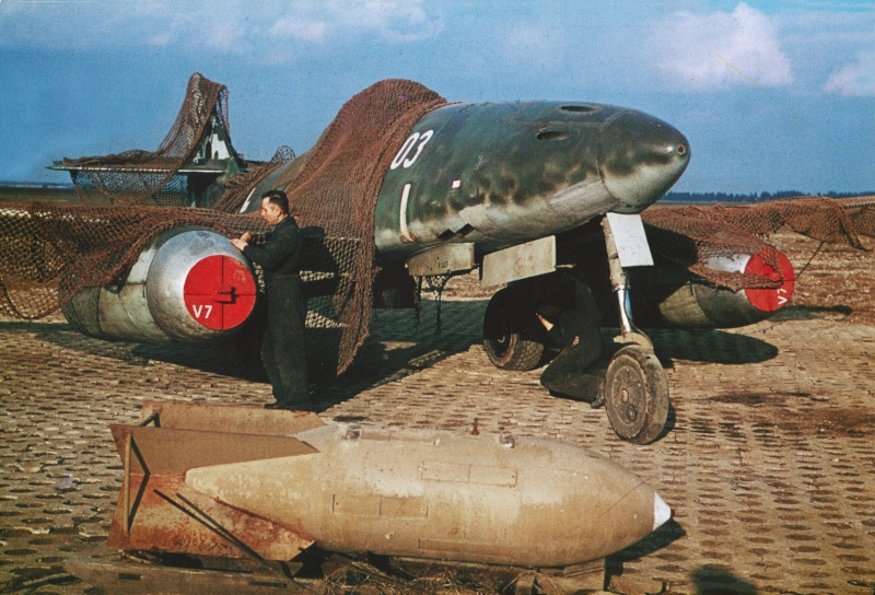 Heinkel He 163-A2" VOLKJÂGER" Messer20