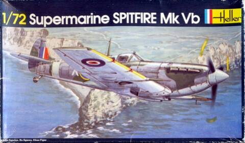 Maquette Avion 1/72 Heller Ref L 088 Spitfire Mk Vb 