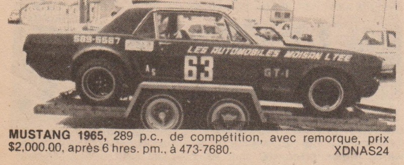 vendre - Serie: Des Ford intéressant qui ont déjà été a vendre ici au Québec 70s 80s - Page 3 65must10