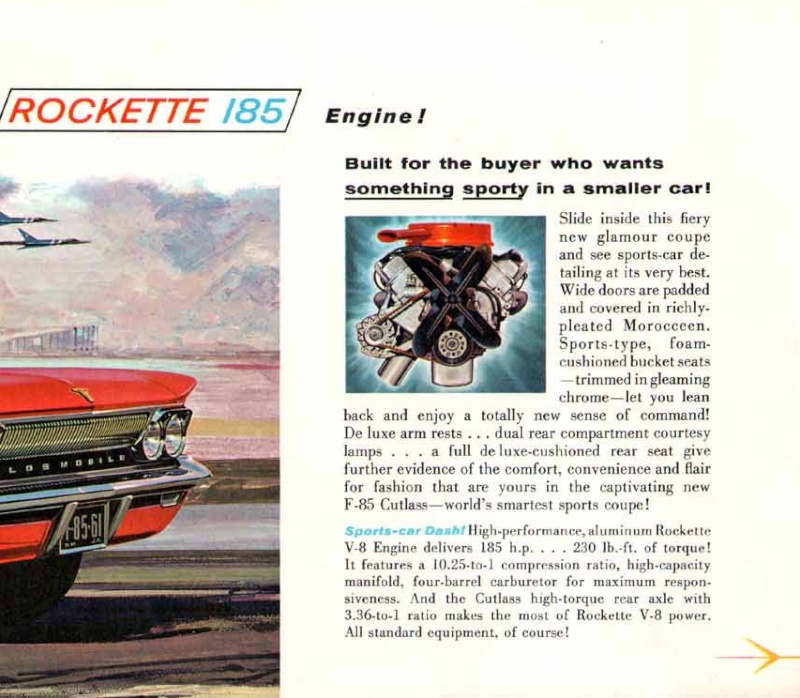 Les moteurs V8 : le 215 Rockette 8 Oldsmobile Olds-c11