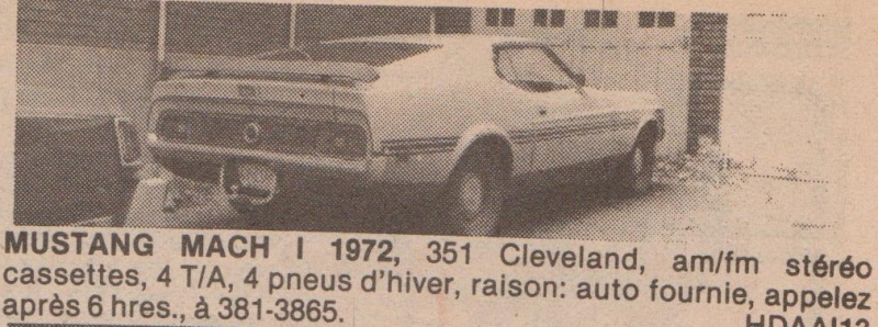  Des Mustang 1972 qui ont déja été a vendre au Québec dans les années 70s 80s Stang_10